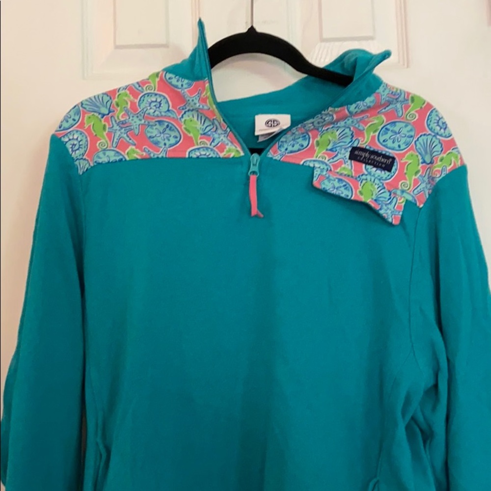 Simply southern beach quarter zip